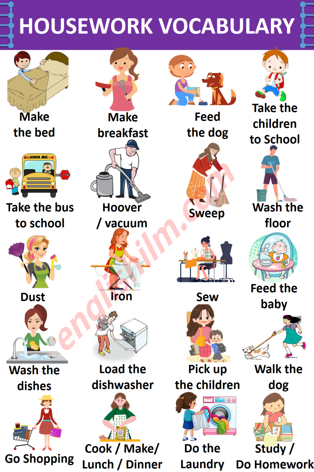 Housework Guide At Donald Fant Blog