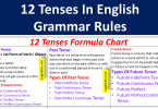 12 Tenses Grammar Rules | Definition and Examples In English