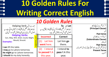 10 Golden Grammar Rules For Writing Correct English