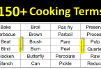 A To Z Cooking Terms and Techniques Vocabulary In English