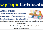 Complete Essay On Co-education In English | 1000 Words