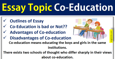 Complete Essay On Co-education In English | 1000 Words