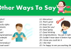 70+ Other Ways to Say ‘Very Good” | Very Good Synonyms