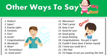 70+ Other Ways to Say ‘Very Good” | Very Good Synonyms