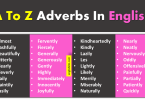 Adverbs Definition With Examples List In English Grammar