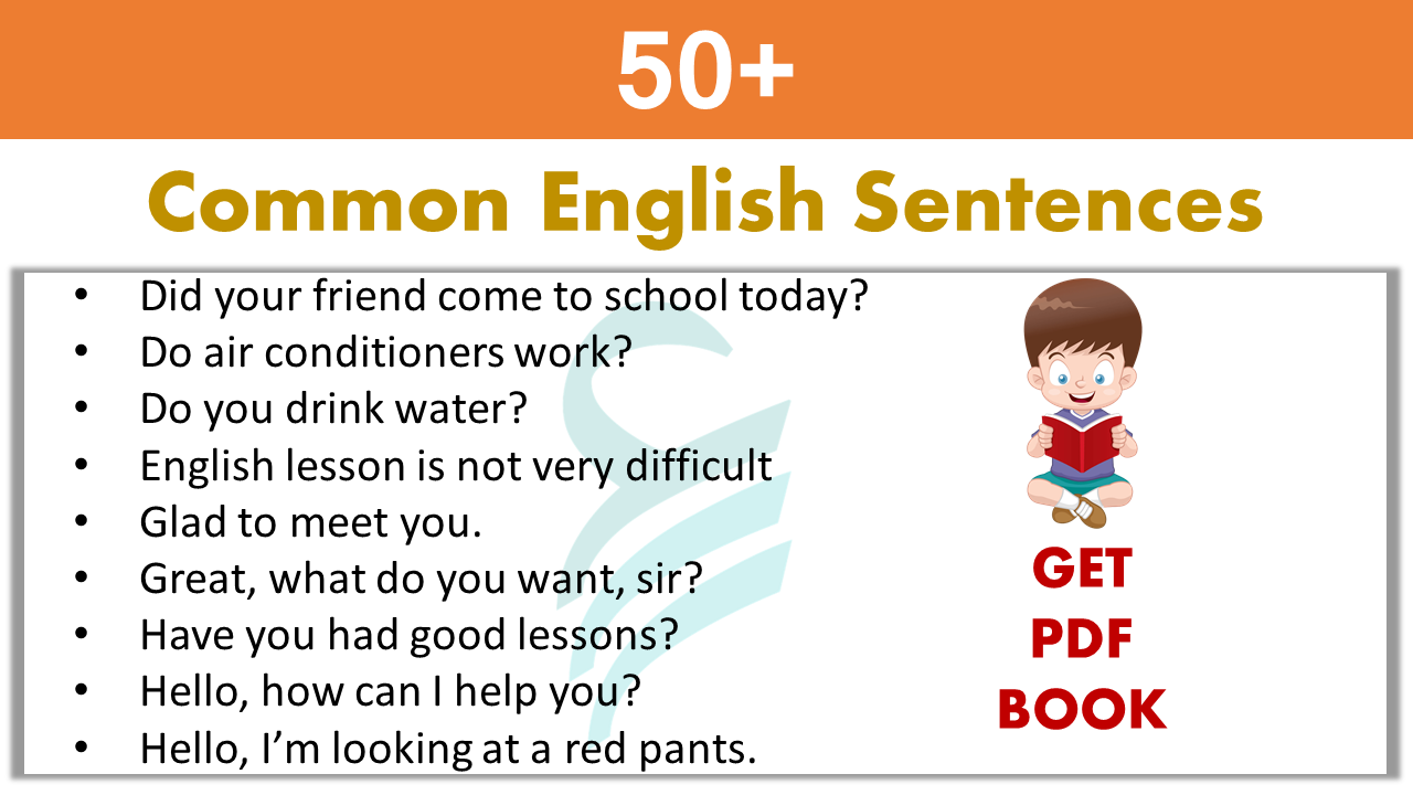 50+ Common English Sentences Used In Daily Life | Daily Conversation