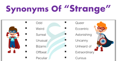 Another Words for “Strange” | 60+ Synonyms For Strange