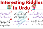 Interesting Riddles With Answers In Urdu | Riddles In Urdu