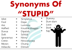 Another Words For “Stupid” | 150+ Synonyms Of Stupid