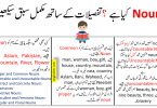 Noun Definition, Kinds Of Noun In Urdu With Examples