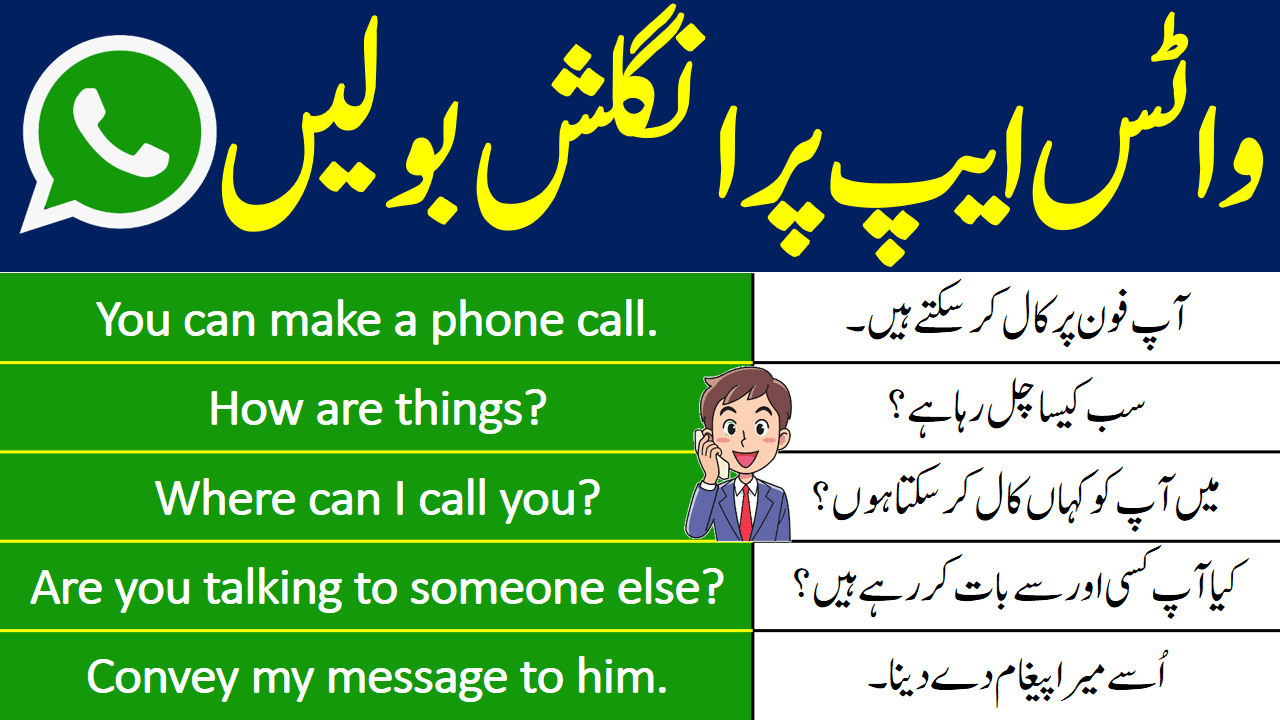 50 English To Urdu Sentences For WhatsApp Chatting | PDF