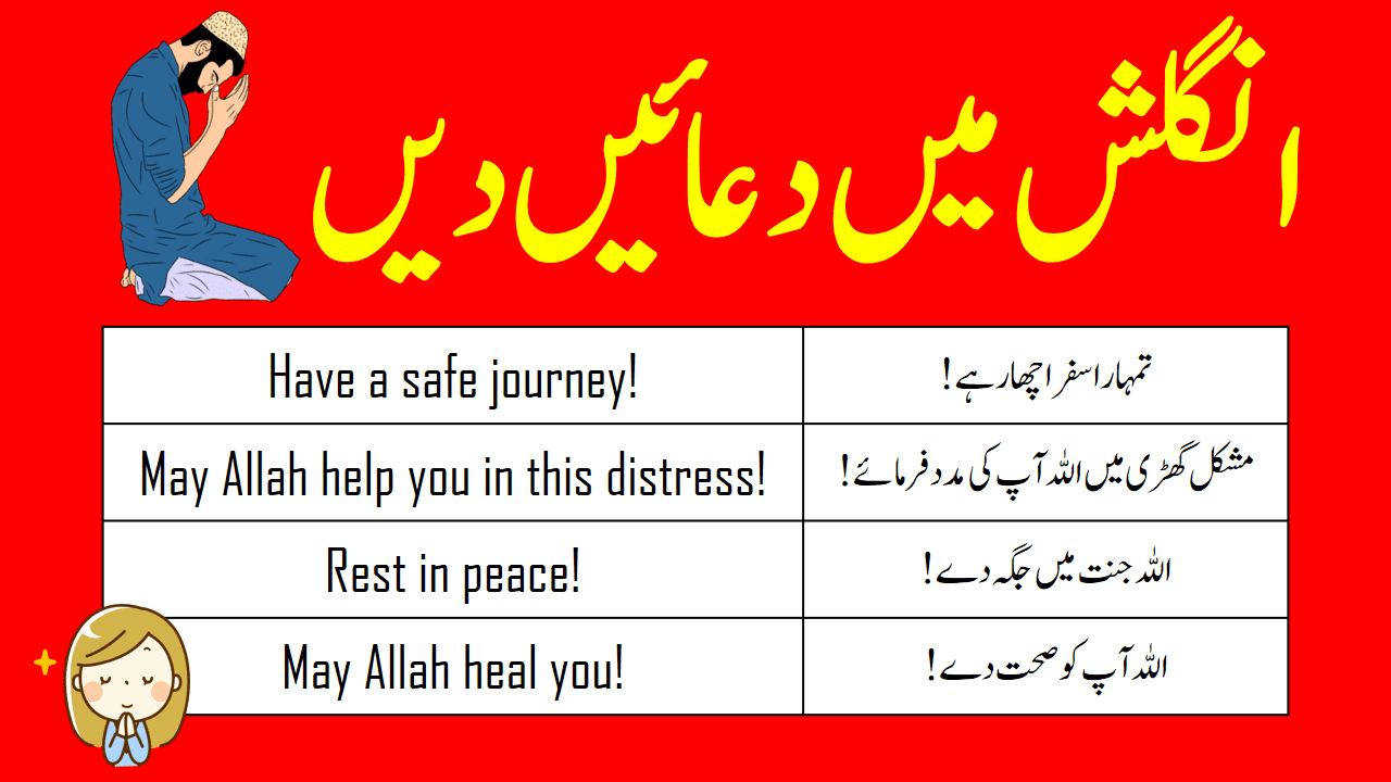 English to Urdu Sentences For Best Wishes | Download PDF