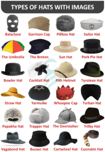 60 Different Hat Styles For Men and Women | Types of Hats