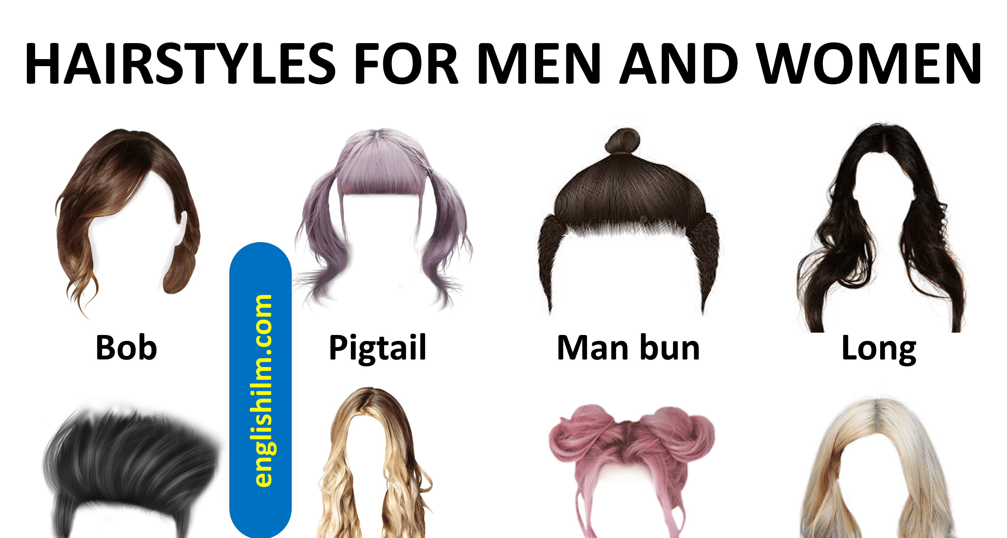 Hairstyles for Men and Women | Types of Hairstyles with Images