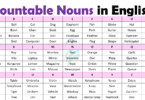 Countable Nouns Definition, Rules, Usage, and Examples