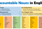 Uncountable Nouns Definition, Rules, Usage, and Examples