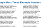 100 Example Sentences of Simple Past Tense in English