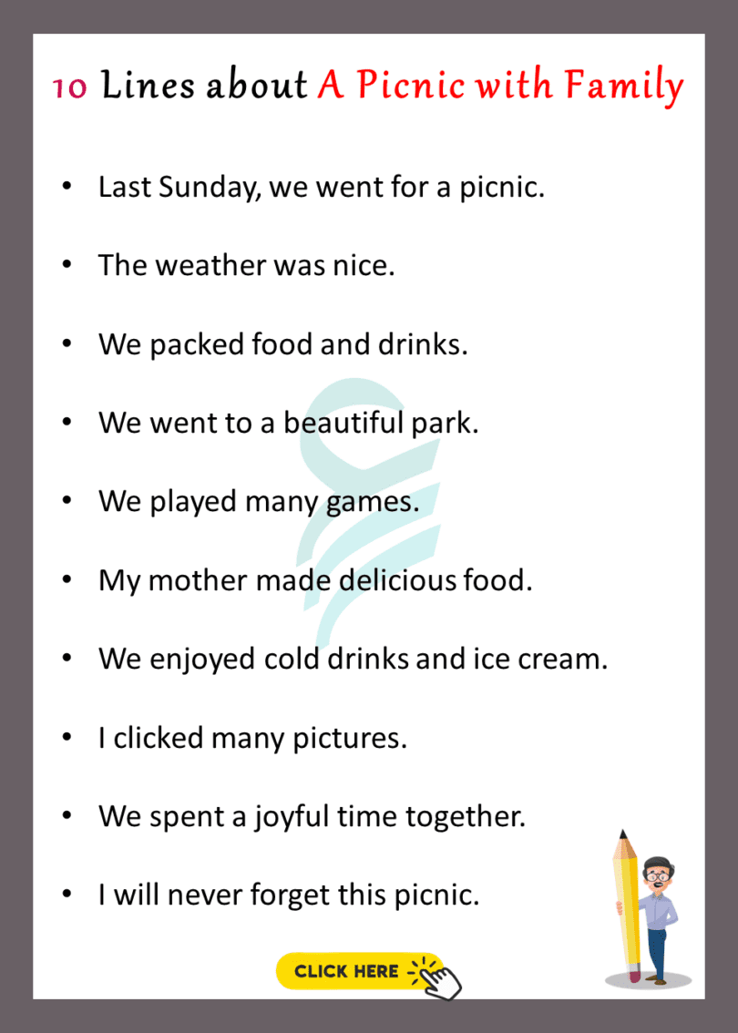 10 Lines Essay about 20 Topics in English • Englishilm